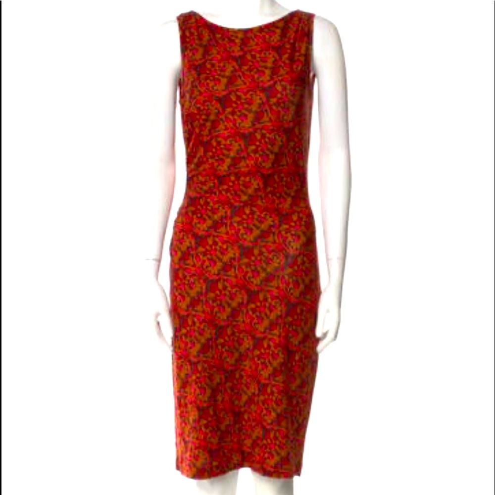 DVF Silk knee length dress